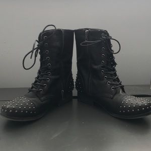 Studded boots